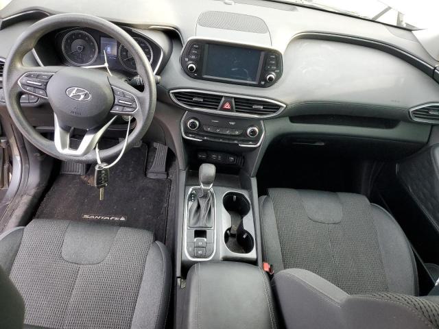 5NMS23AD5KH073499 - 2019 HYUNDAI SANTA FE SE SILVER photo 8