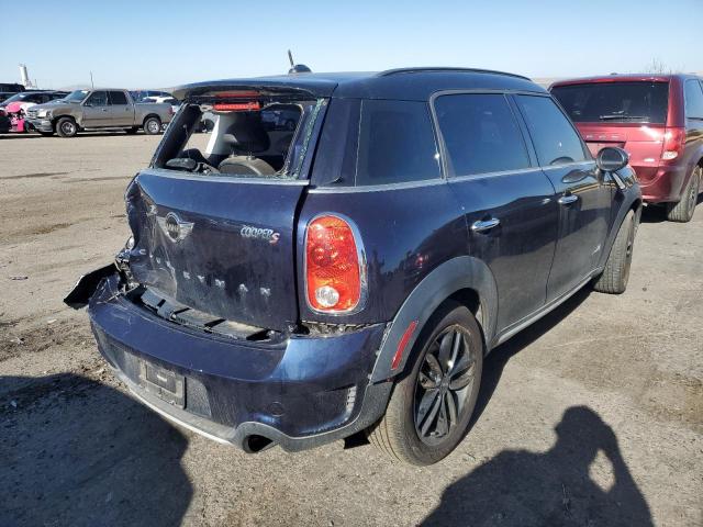 WMWZC5C51FWP41960 - 2015 MINI COOPER S COUNTRYMAN BLUE photo 3