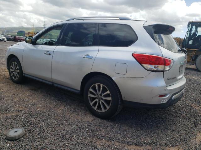 5N1AR2MN4EC649670 - 2014 NISSAN PATHFINDER S 银色 照片 2