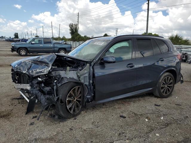 5UXCR4C03M9E95920 - 2021 BMW X5 SDRIVE 40I GRAY photo 1