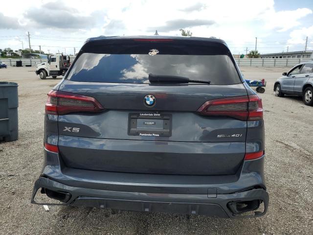 5UXCR4C03M9E95920 - 2021 BMW X5 SDRIVE 40I GRAY photo 6