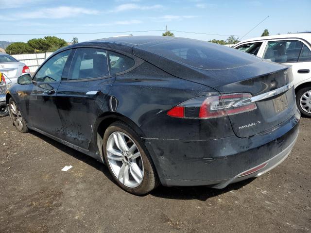 5YJSA1E24FF102000 - 2015 TESLA MODEL S Մոխրագույն լուսանկար 2