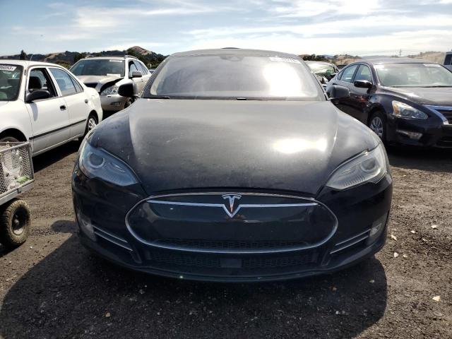 5YJSA1E24FF102000 - 2015 TESLA MODEL S Մոխրագույն լուսանկար 5