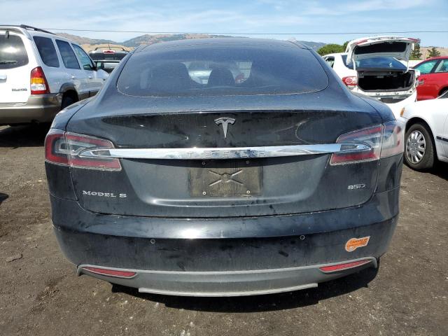 5YJSA1E24FF102000 - 2015 TESLA MODEL S Մոխրագույն լուսանկար 6