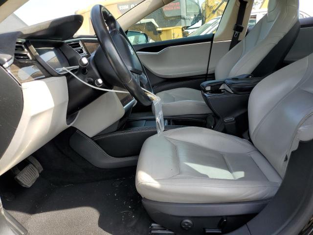 5YJSA1E24FF102000 - 2015 TESLA MODEL S Մոխրագույն լուսանկար 7