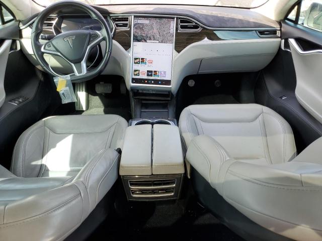 5YJSA1E24FF102000 - 2015 TESLA MODEL S Մոխրագույն լուսանկար 8