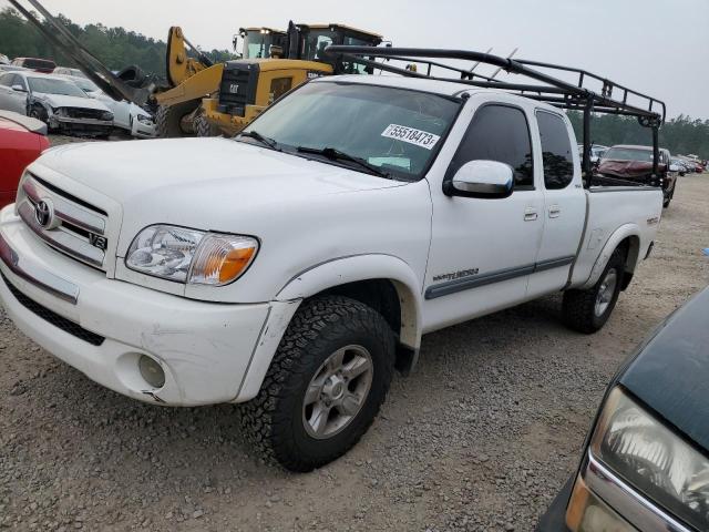 5TBRT341X6S481263 - 2006 TOYOTA TUNDRA ACCESS CAB SR5 WHITE photo 1