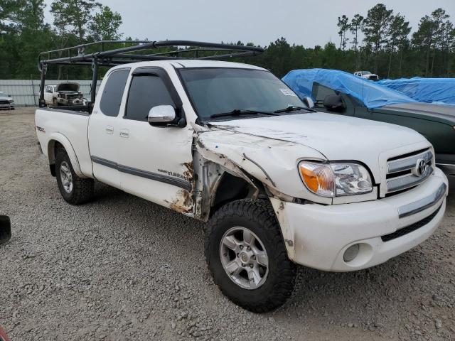 5TBRT341X6S481263 - 2006 TOYOTA TUNDRA ACCESS CAB SR5 WHITE photo 4