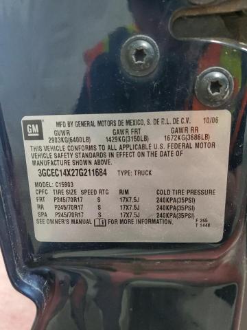 3GCEC14X27G211684 - 2007 CHEVROLET SILVERADO C1500 CLASSIC Mavi foto 12