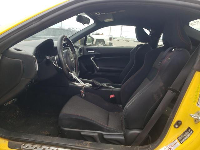 JF1ZNAA19F8706616 - 2015 TOYOTA SCION FR-S YELLOW photo 7