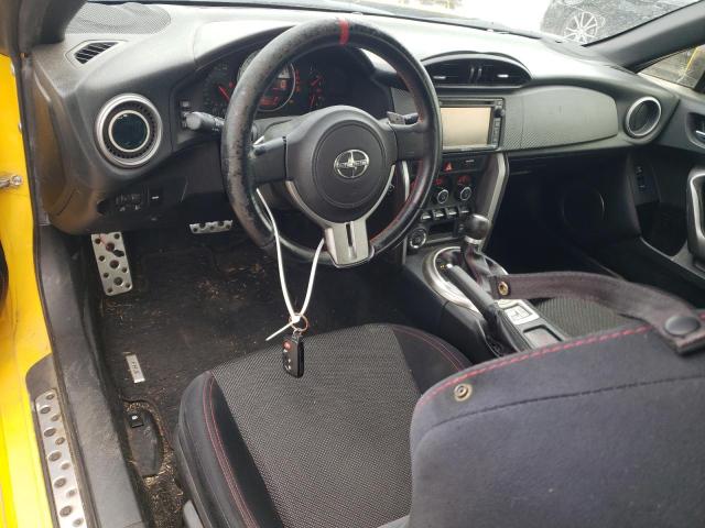 JF1ZNAA19F8706616 - 2015 TOYOTA SCION FR-S YELLOW photo 8