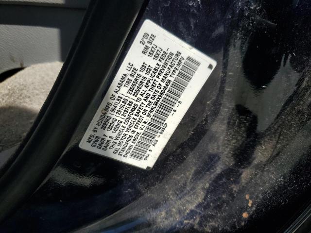 5FNRL384X9B046456 - 2009 HONDA ODYSSEY EX BLUE photo 13