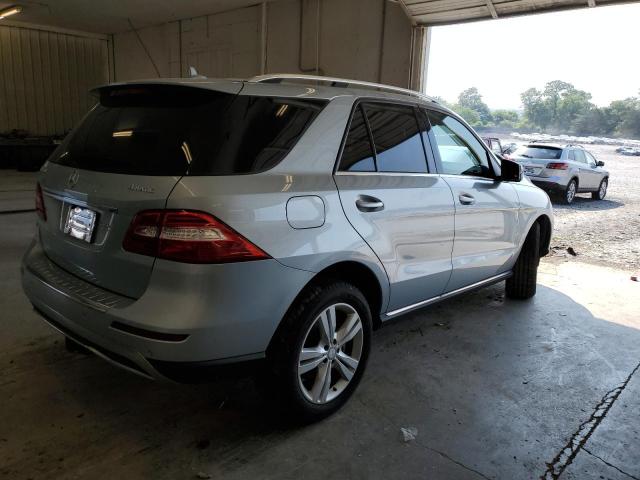 4JGDA5HB2EA361597 - 2014 MERCEDES-BENZ ML 350 4MATIC SILVER photo 3