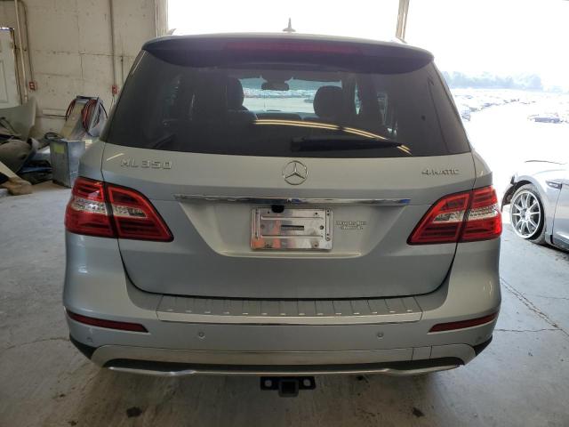 4JGDA5HB2EA361597 - 2014 MERCEDES-BENZ ML 350 4MATIC SILVER photo 6
