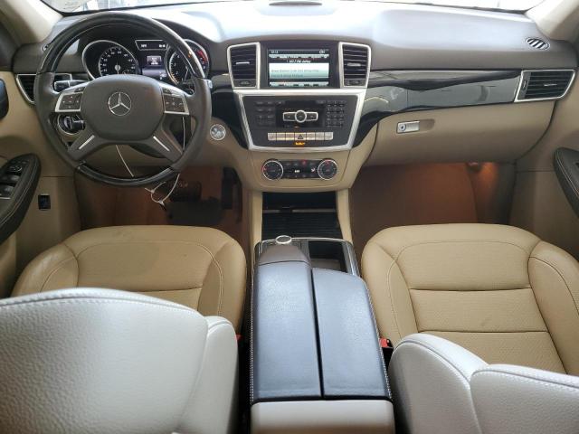 4JGDA5HB2EA361597 - 2014 MERCEDES-BENZ ML 350 4MATIC SILVER photo 8