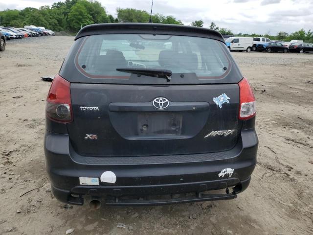 2T1KR38E23C111255 - 2003 TOYOTA COROLLA MA XR BLACK photo 6
