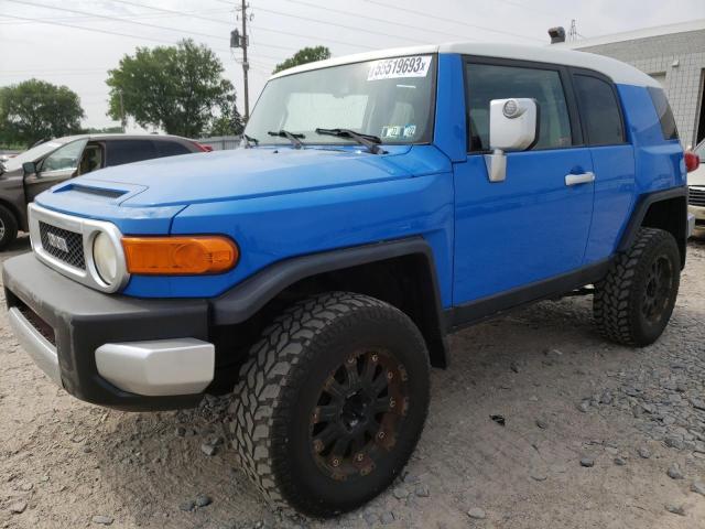 JTEBU11F970082127 - 2007 TOYOTA FJ CRUISER BLUE photo 1