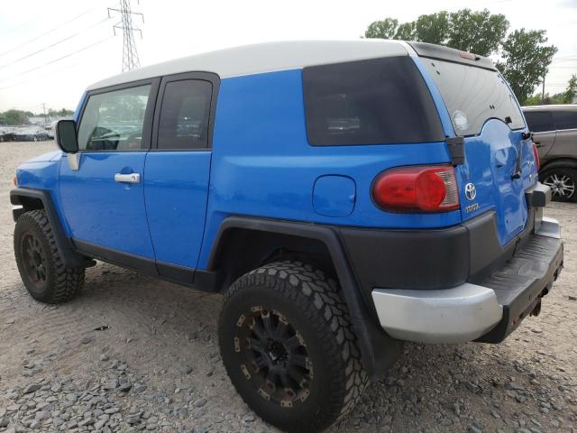 JTEBU11F970082127 - 2007 TOYOTA FJ CRUISER BLUE photo 2