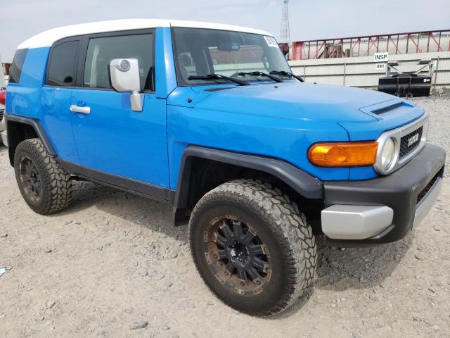 JTEBU11F970082127 - 2007 TOYOTA FJ CRUISER BLUE photo 4