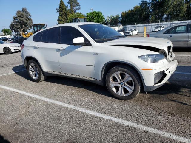 5UXFG2C51E0C44273 - 2014 BMW X6 XDRIVE35I WHITE photo 4