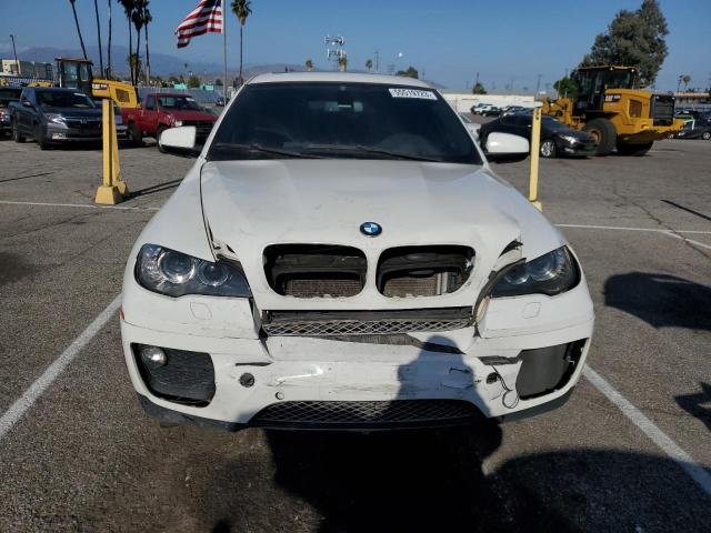 5UXFG2C51E0C44273 - 2014 BMW X6 XDRIVE35I WHITE photo 5