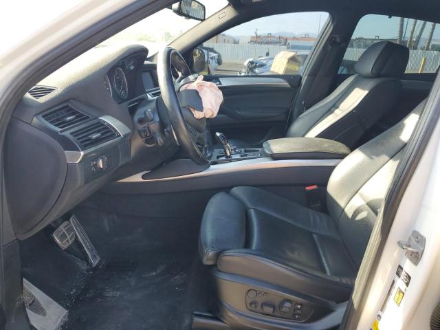 5UXFG2C51E0C44273 - 2014 BMW X6 XDRIVE35I WHITE photo 7