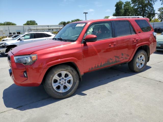 JTEBU5JR9J5589735 - 2018 TOYOTA 4RUNNER SR5/SR5 PREMIUM RED photo 1