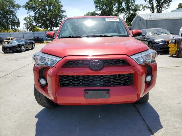 JTEBU5JR9J5589735 - 2018 TOYOTA 4RUNNER SR5/SR5 PREMIUM RED photo 5