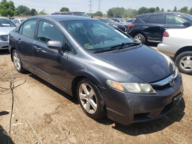 19XFA16649E011242 - 2009 HONDA CIVIC LX-S Մոխրագույն լուսանկար 4