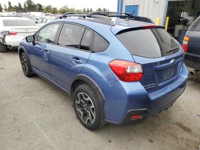 JF2GPABC0H8230031 - 2017 SUBARU CROSSTREK PREMIUM BLUE photo 2