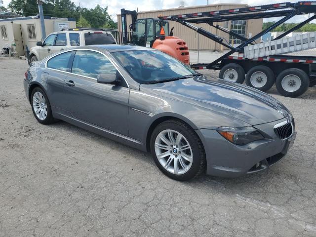 WBAEH13436CR49310 - 2006 BMW 650 I GRAY photo 4