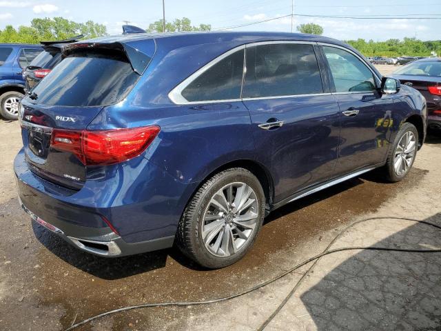 5FRYD4H58HB032172 - 2017 ACURA MDX TECHNOLOGY BLUE photo 3