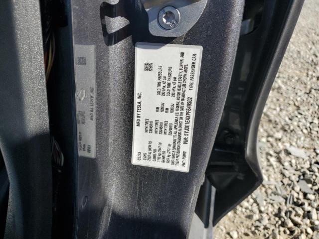 5YJ3E1EAXPF649502 - 2023 TESLA MODEL 3 Grafito foto 12