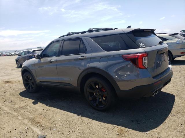 1FM5K8GC5NGB47276 - 2022 FORD EXPLORER ST GRAY photo 2