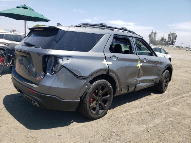 1FM5K8GC5NGB47276 - 2022 FORD EXPLORER ST GRAY photo 3