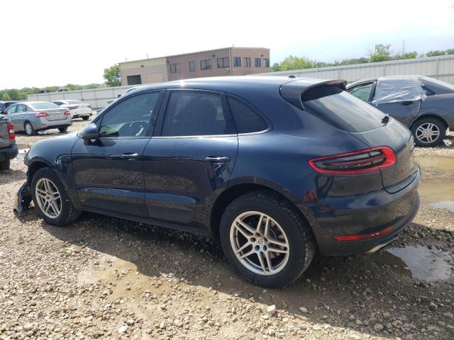 WP1AA2A58HLB06888 - 2017 PORSCHE MACAN BLUE photo 2