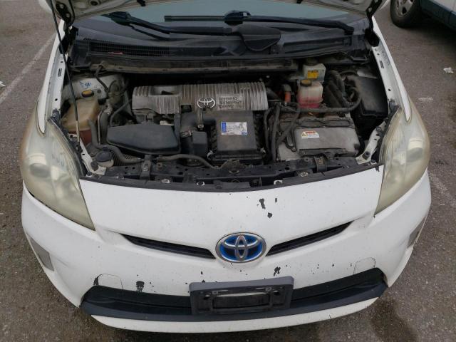 JTDKN3DU9A0098956 - 2010 TOYOTA PRIUS WHITE photo 11