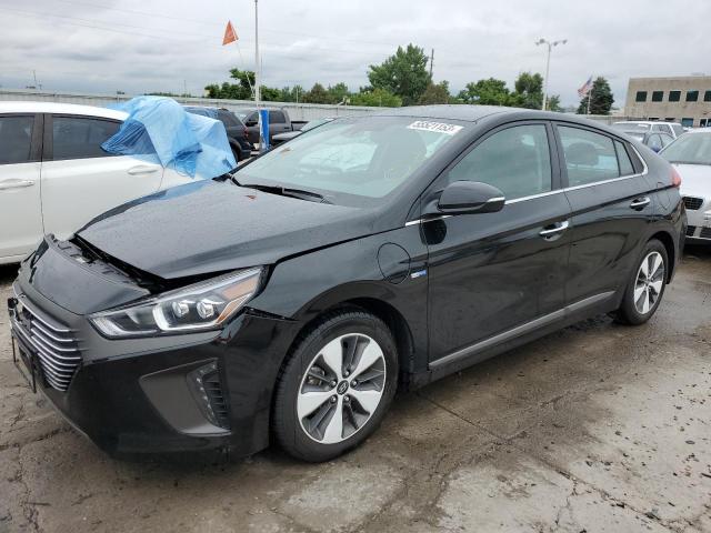 KMHC75LD0KU135586 - 2019 HYUNDAI IONIQ LIMITED BLACK photo 1