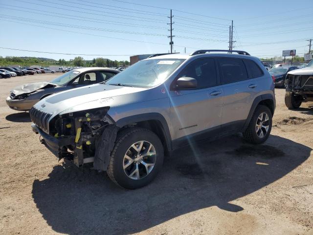 1C4PJMBS0EW277334 - 2014 JEEP CHEROKEE TRAILHAWK 银色 照片 1