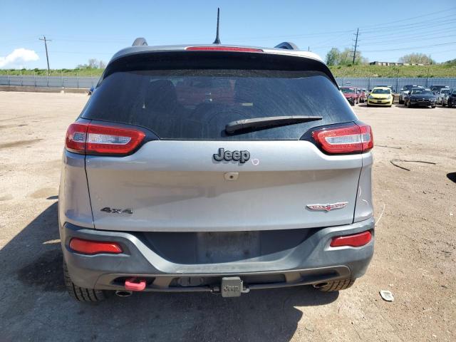 1C4PJMBS0EW277334 - 2014 JEEP CHEROKEE TRAILHAWK 银色 照片 6