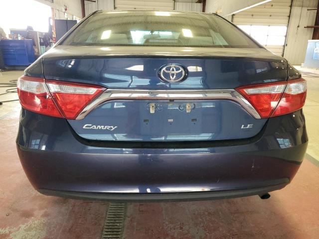 4T1BF1FK6HU711479 - 2017 TOYOTA CAMRY LE BLUE photo 6