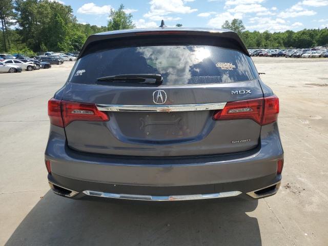 5J8YD4H34JL020993 - 2018 ACURA MDX GRAY photo 6