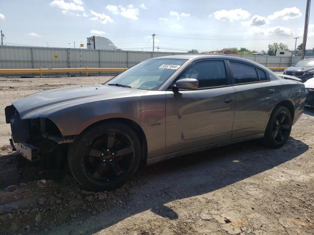 2C3CDXCT4CH154859 - 2012 DODGE CHARGER R/T GRAY photo 1