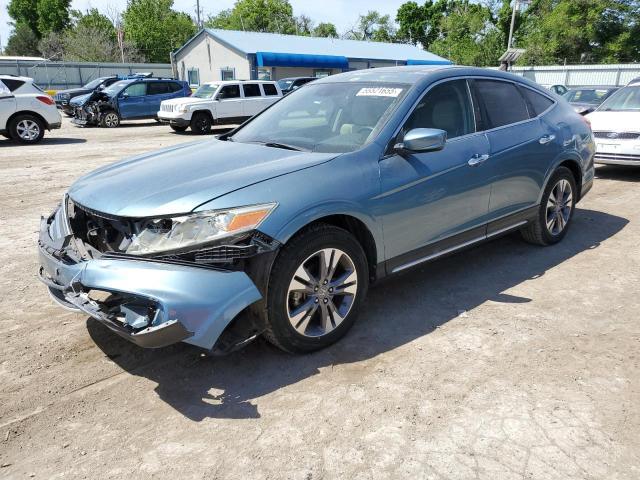 5J6TF2H50EL000488 - 2014 HONDA CROSSTOUR EXL ლურჯი ფოტო 1
