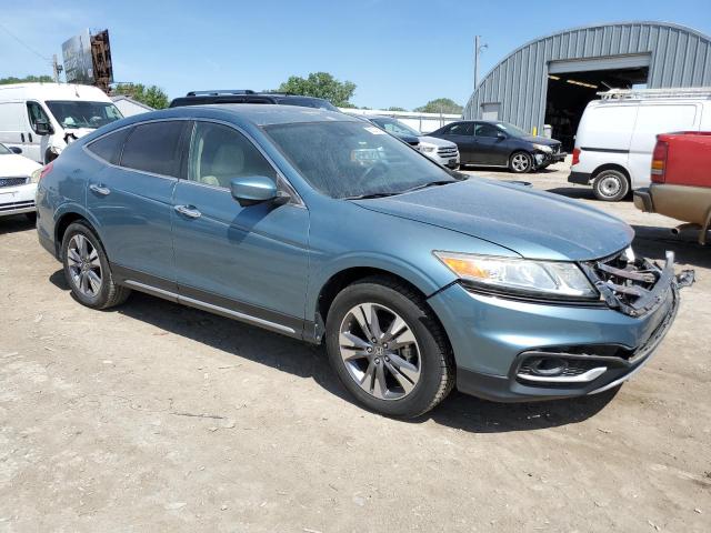 5J6TF2H50EL000488 - 2014 HONDA CROSSTOUR EXL ლურჯი ფოტო 4