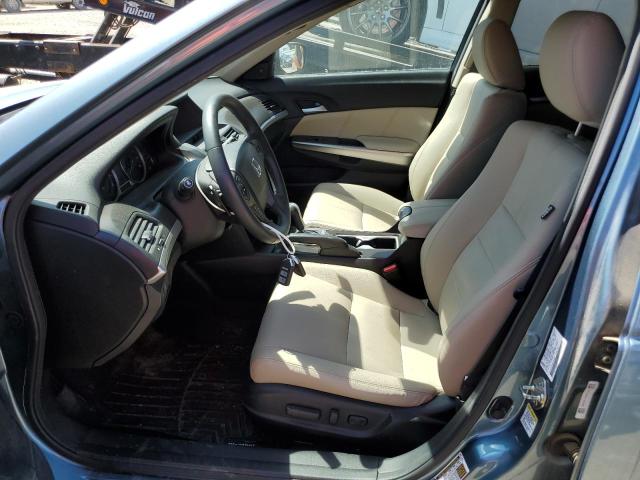 5J6TF2H50EL000488 - 2014 HONDA CROSSTOUR EXL ლურჯი ფოტო 7