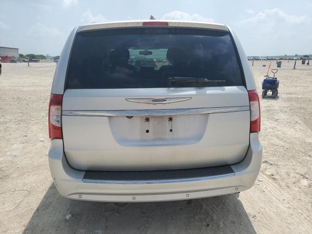 2C4RC1CG7CR192881 - 2012 CHRYSLER TOWN & COU TOURING L SILVER photo 6