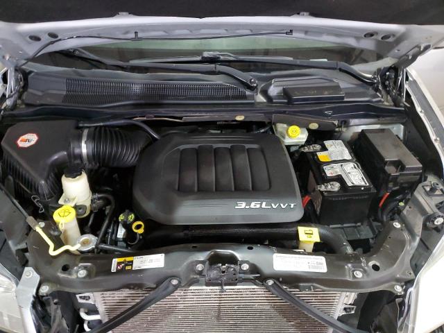 2C4RC1BG2ER326216 - 2014 CHRYSLER TOWN & COU TOURING GRAY photo 12