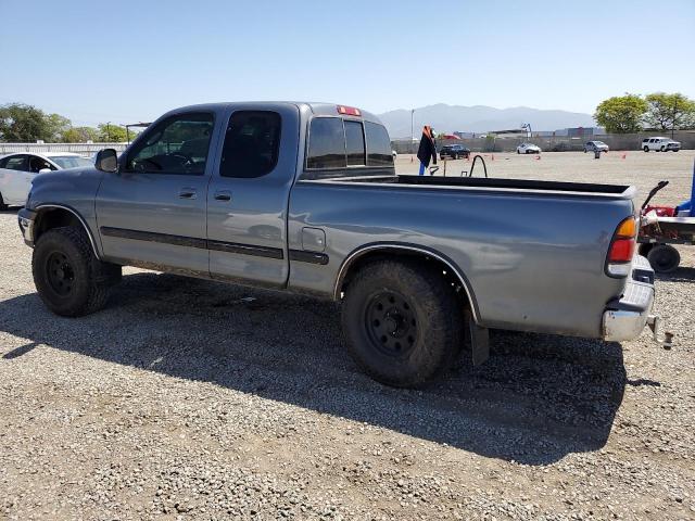 5TBRT34192S298818 - 2002 TOYOTA TUNDRA ACCESS CAB ნაცრისფერი ფოტო 2