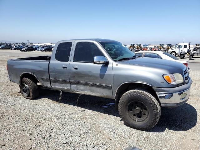 5TBRT34192S298818 - 2002 TOYOTA TUNDRA ACCESS CAB ნაცრისფერი ფოტო 4